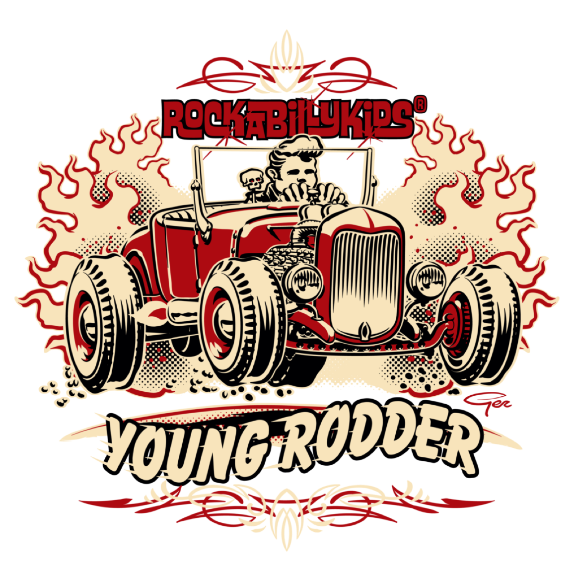 Rockabilly Kids T-Shirts Bestellen