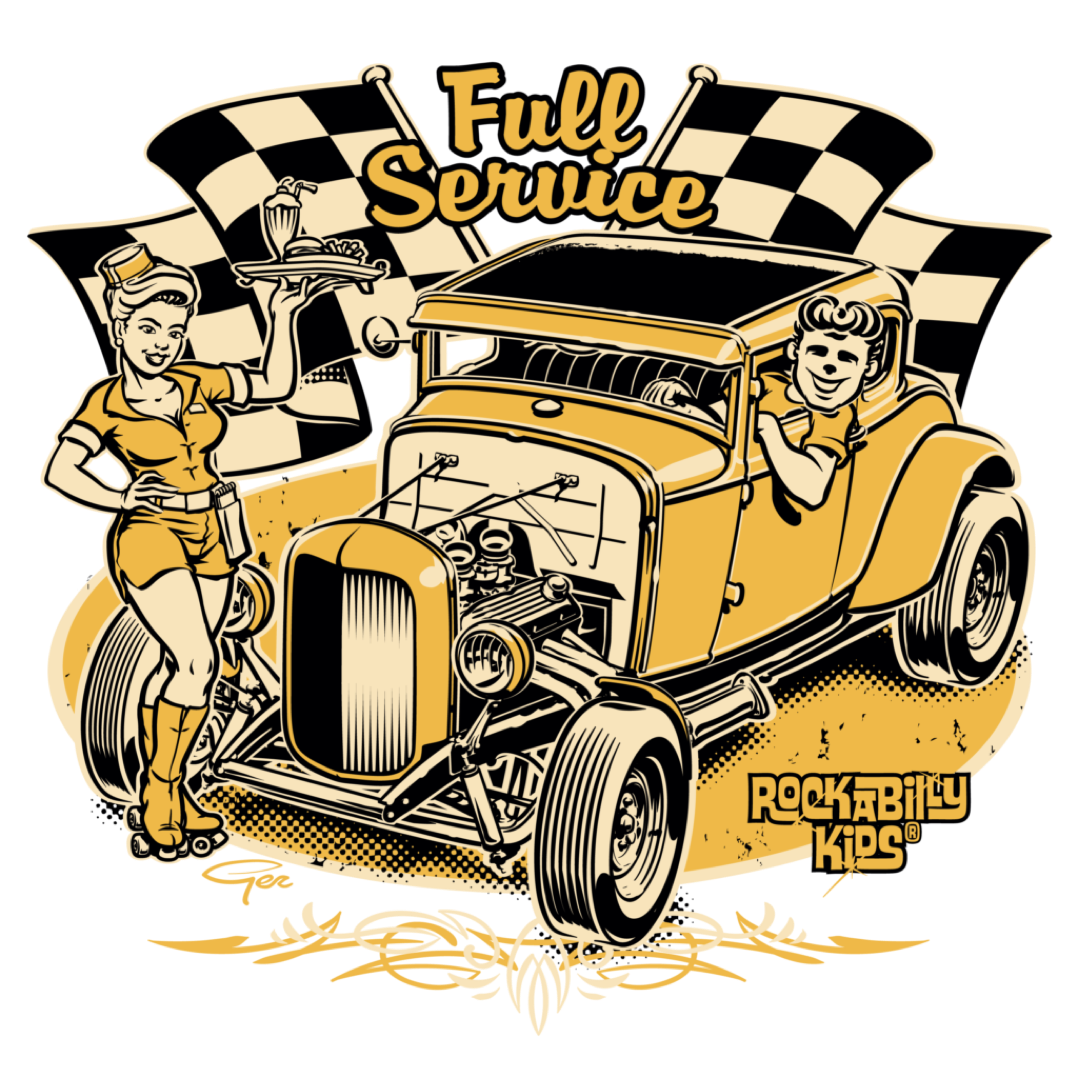 Rockabilly Kids T-Shirts Bestellen