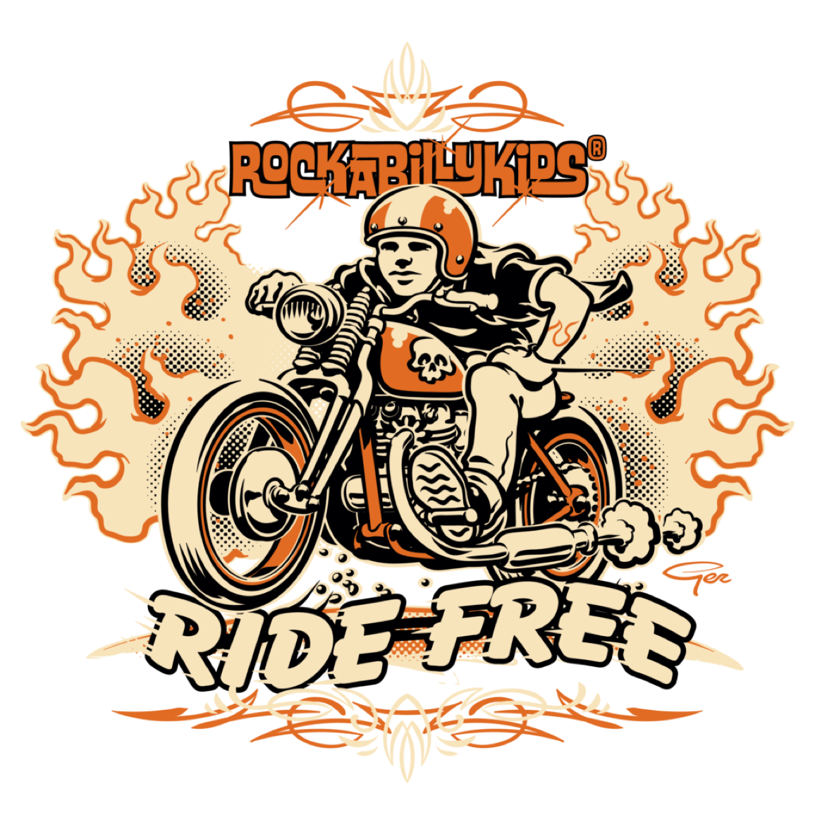 Rockabilly Kids T-Shirts Bestellen