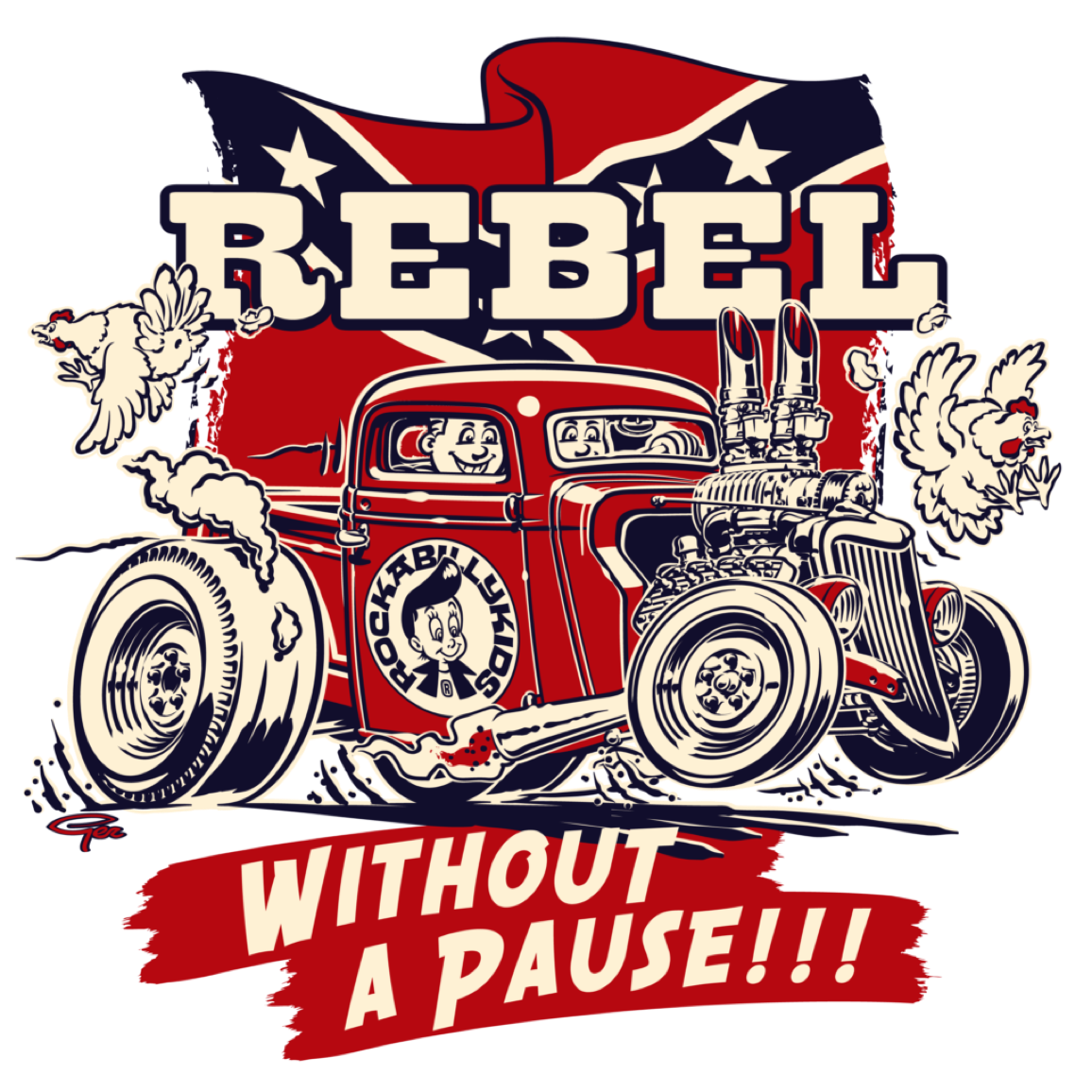 Rockabilly Kids T-Shirts Bestellen